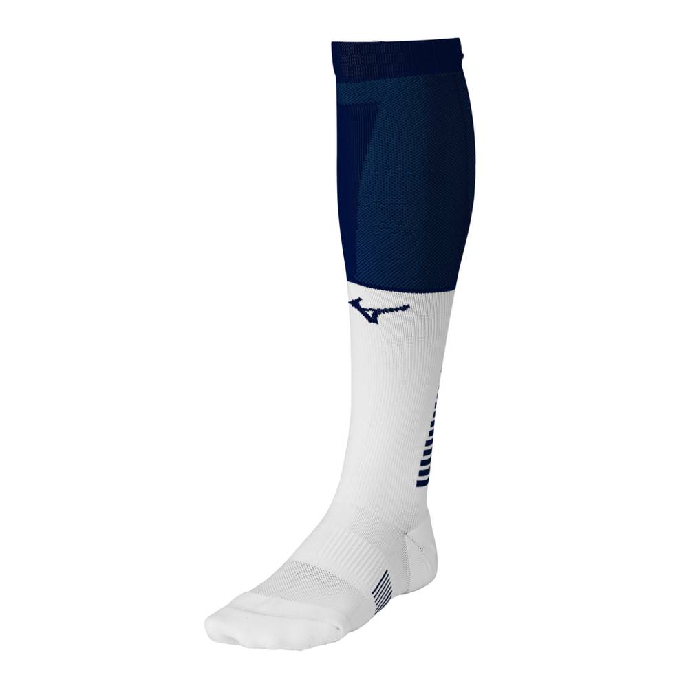 Mens Mizuno Diamond Elite OTC Baseball Socks Navy/White Philippines (WGBPHS467)